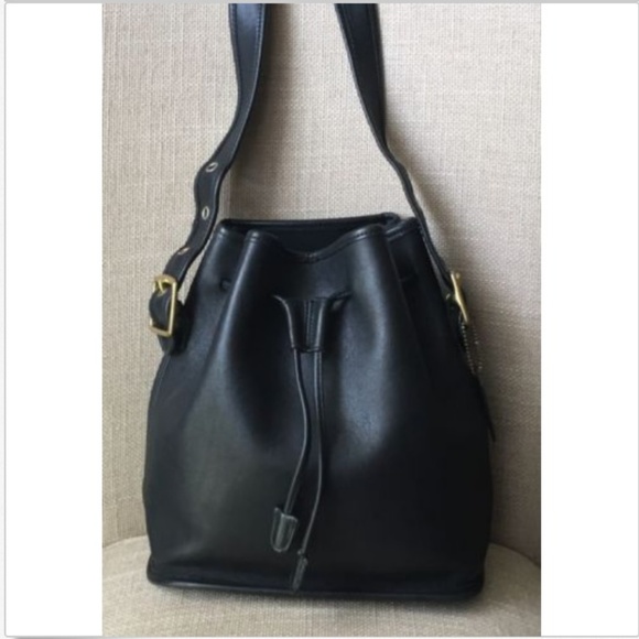 Coach Handbags - VINTAGE COACH DRAWSTRING BUCKET HANDBAG 9952 *